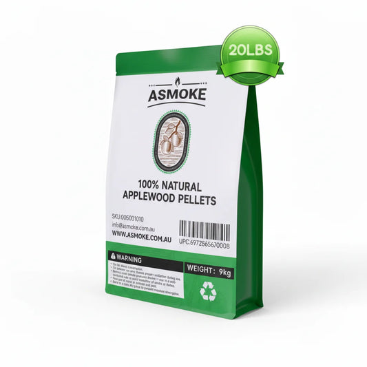 Asmoke 9 5kg of 100 Pure Applewood Pellets