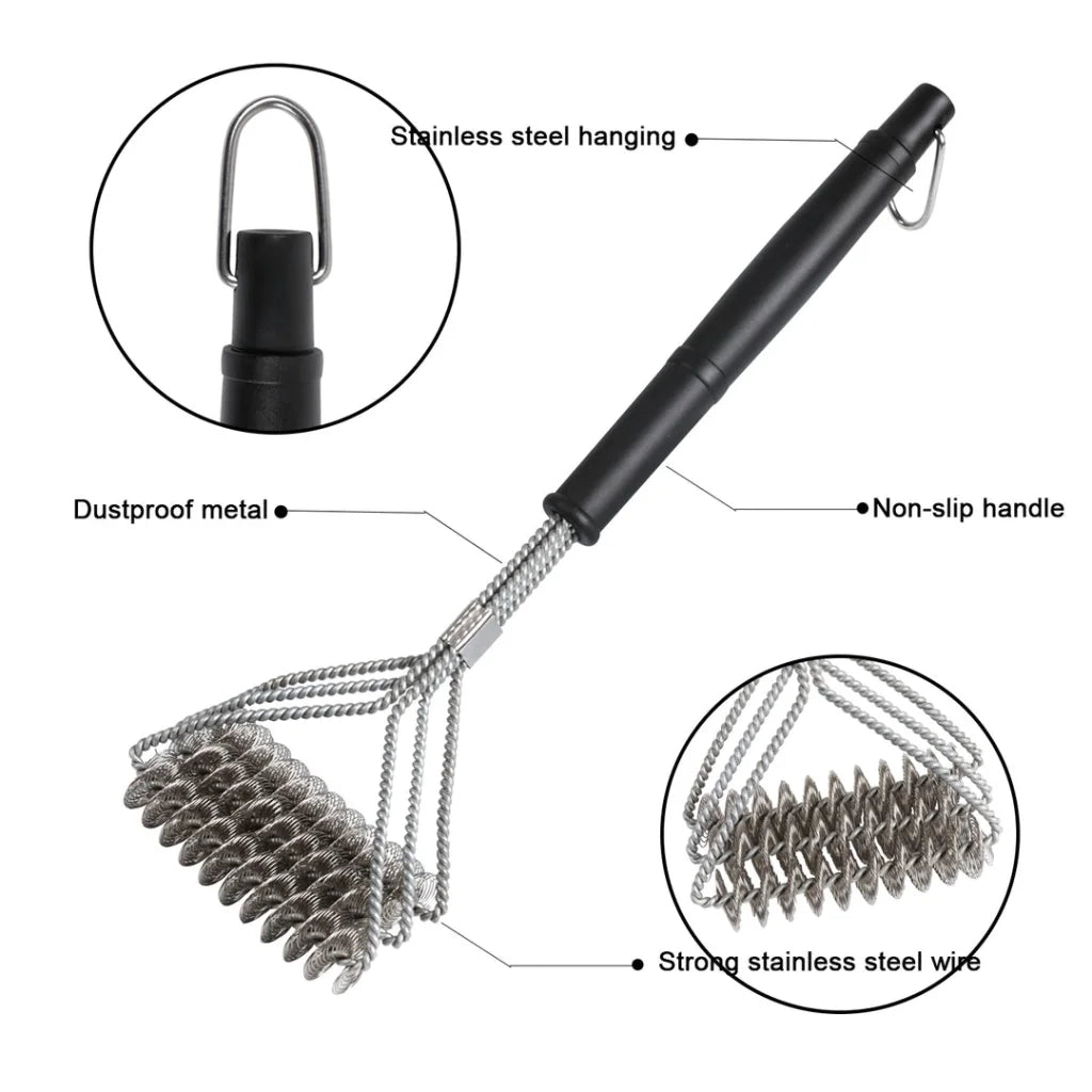 Asmoke Grill Brush - 42CM Length - Pet Care
