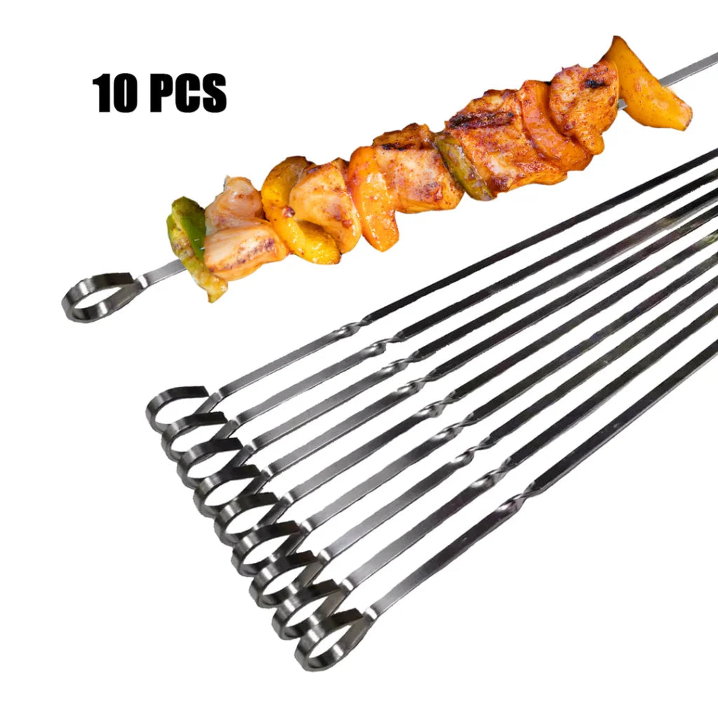 Asmoke Metal Skewers for Grilling Kabob Sticks - 43.1CM
