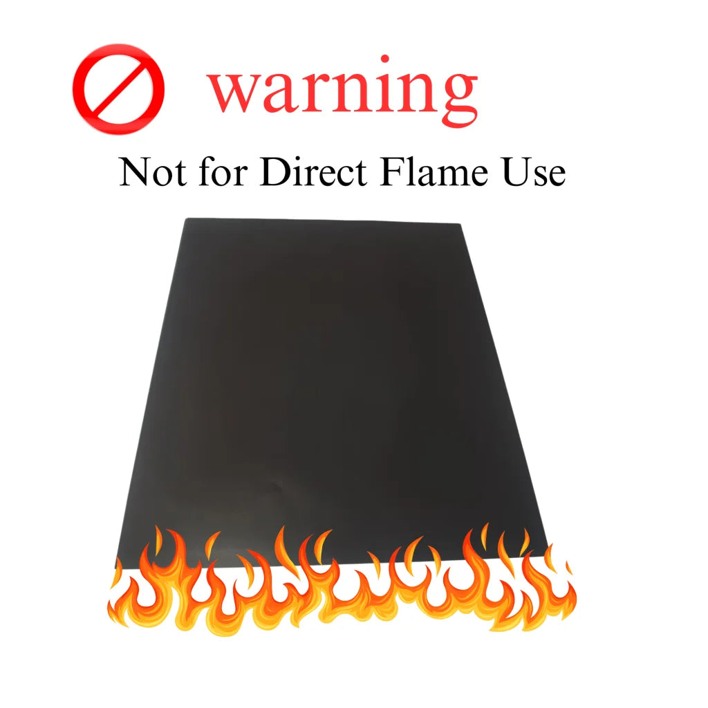ASMOKE Premium Copper & Black BBQ Grill Mats (2-Pack)