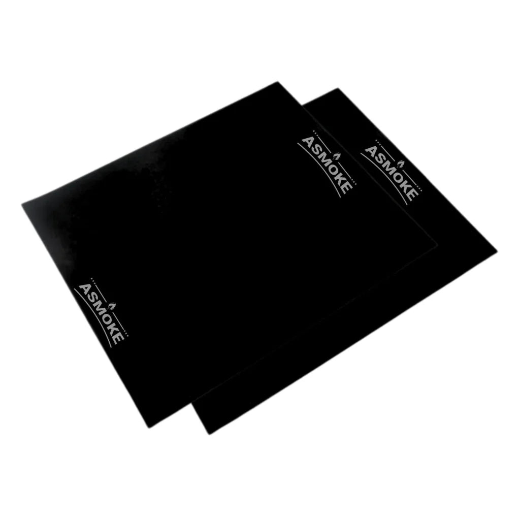 ASMOKE Premium Copper & Black BBQ Grill Mats (2-Pack)