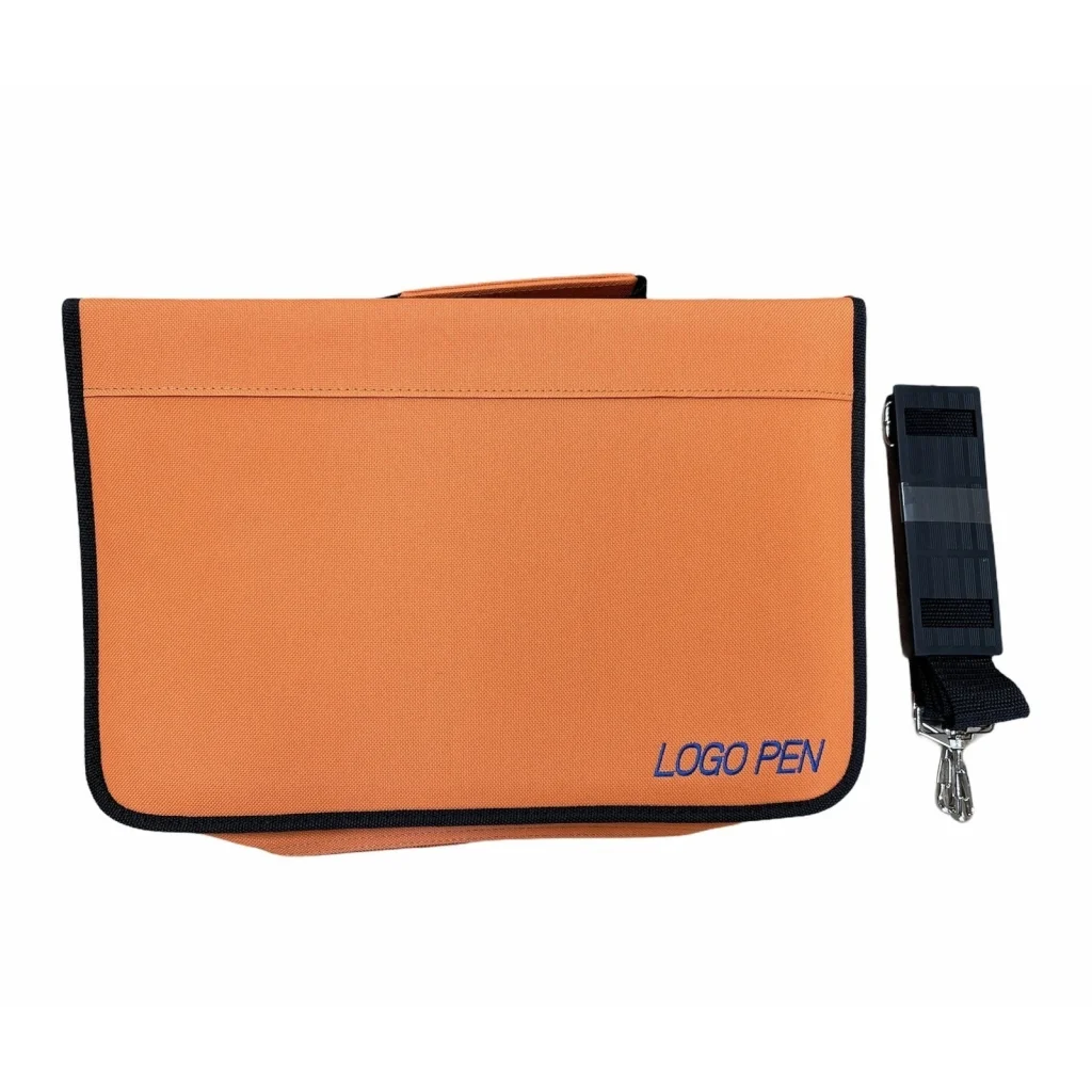 Assorted Ball Point Pens + Pen Holder Folder Bulk