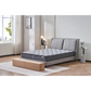Aster hybrid 22cms thickness euro top matttress-single