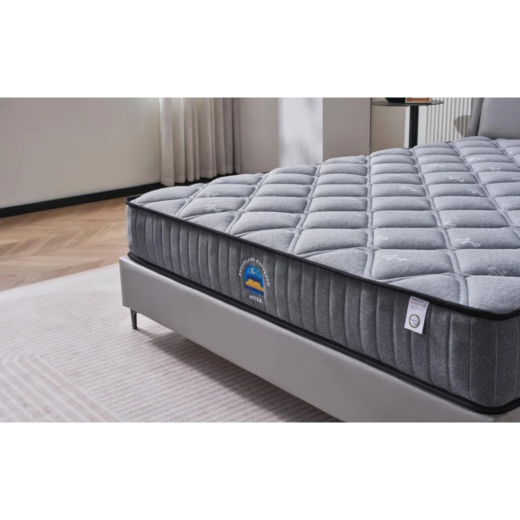 Aster hybrid 22cms thickness euro top matttress-single