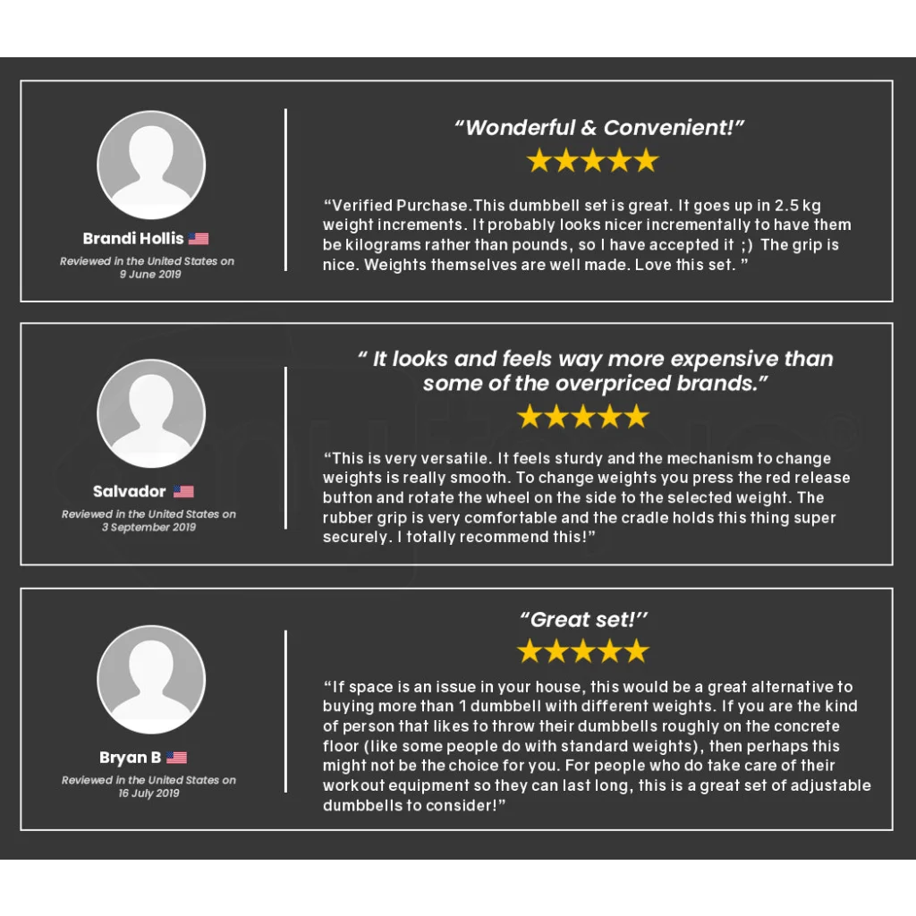 ATIVAFIT 32.5kg Single Adjustable Weight Dumbbell for Home