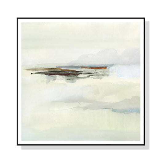 Atmospheric Edge Wall Art Canvas 90cmx90cm Black Frame