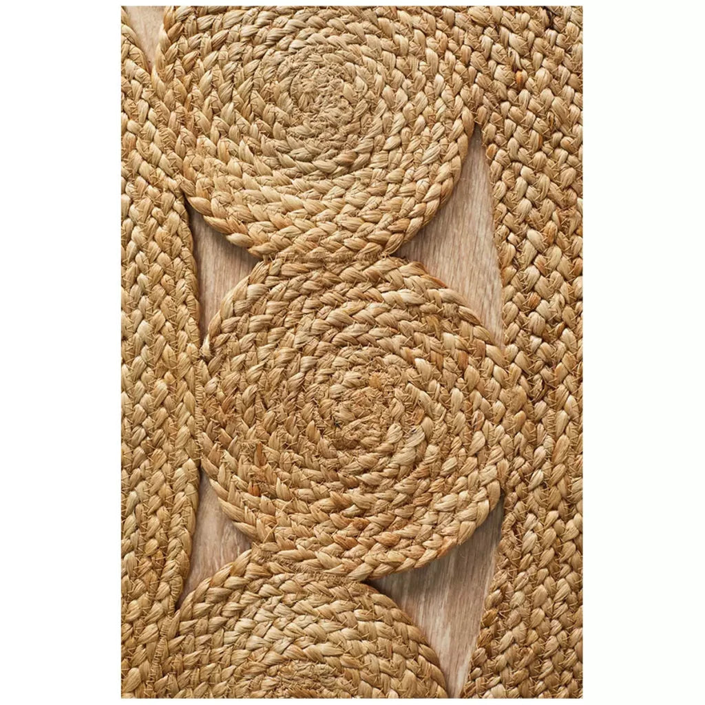 Atrium pilu natural rug 150 x 150cm - Home & Garden > Rugs