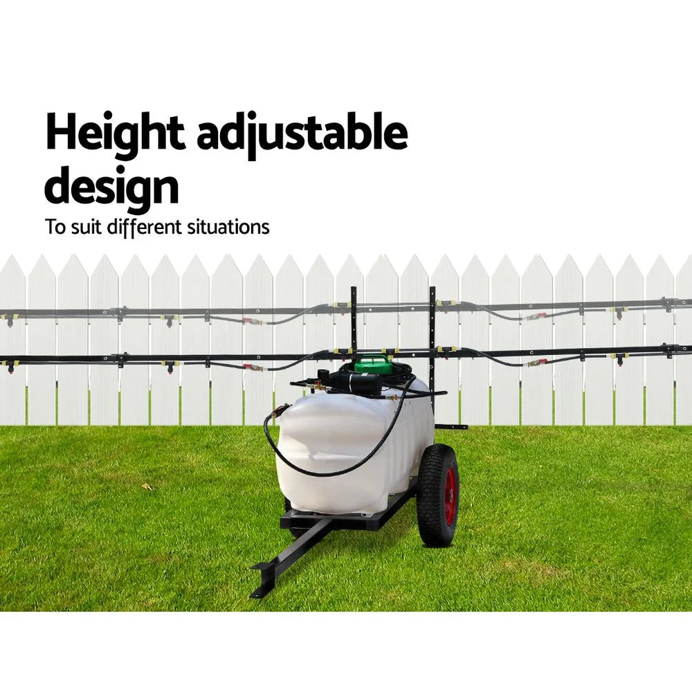 ATV Weed Sprayer 100L 5M Boom Trailer Spot Spray Tank Farm