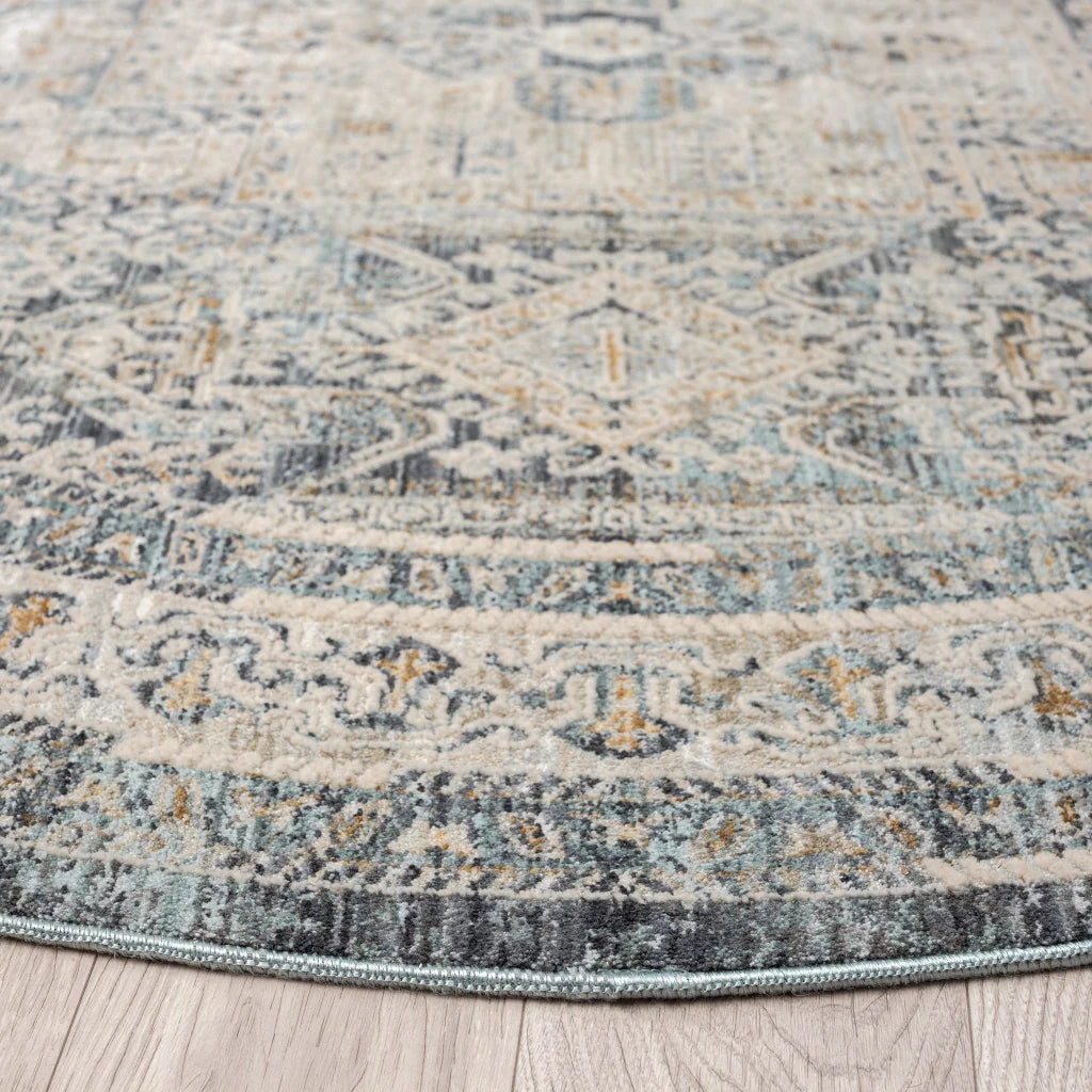 Aubre Contemporary Area Rug - Charcoal - 200x290 - Home &