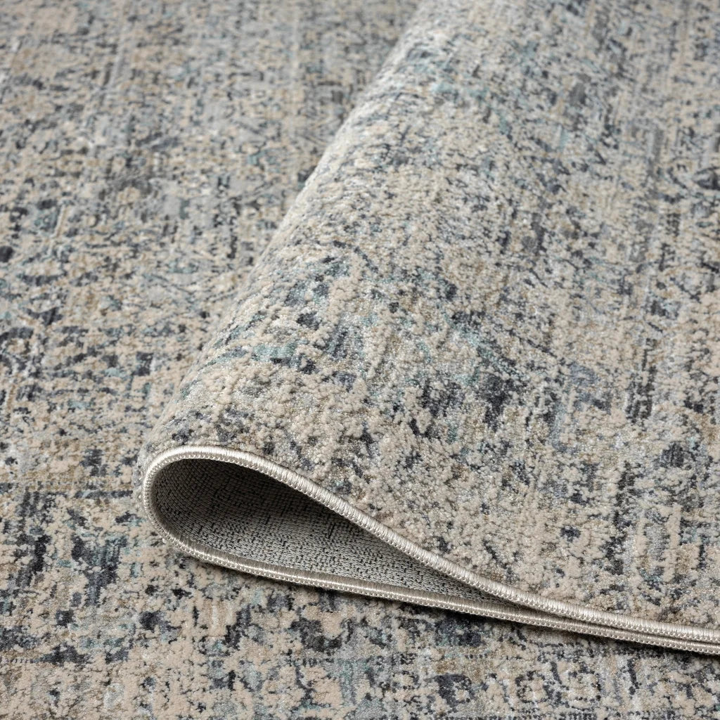 Aubre Contemporary Area Rug - Sand - 80x300 - Home & Garden
