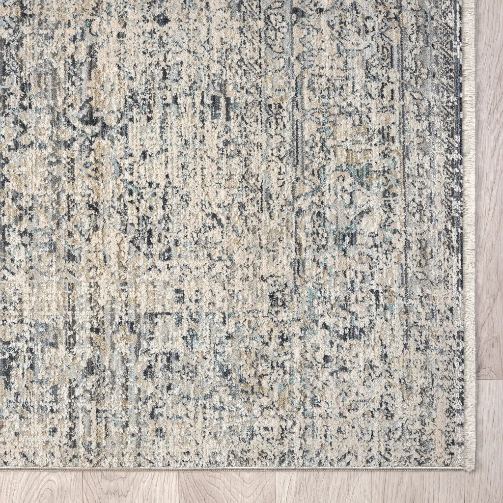 Aubre Contemporary Area Rug - Sand - 80x300 - Home & Garden
