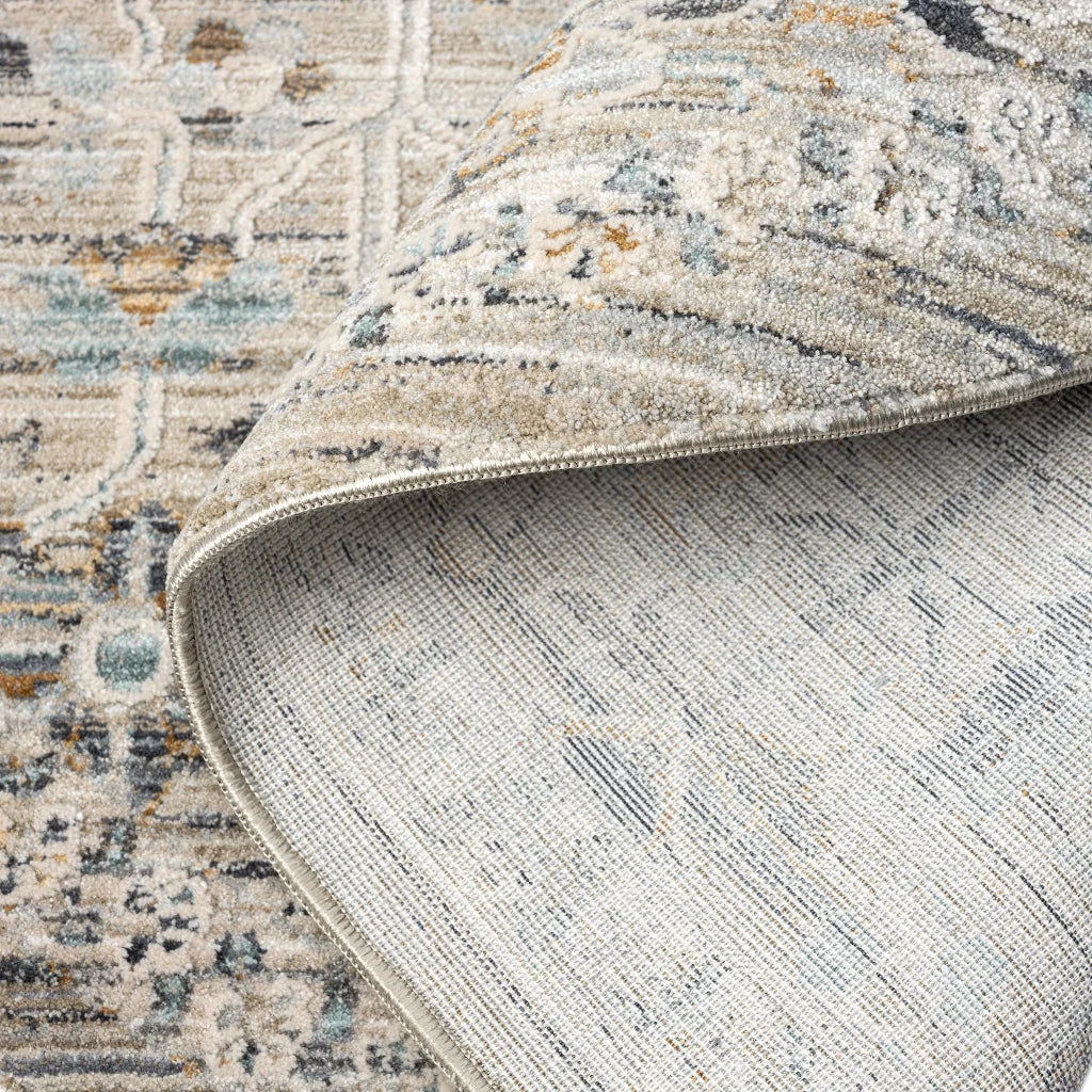 Aubre Contemporary Area Rug - Taupe - 120x180 - Home &