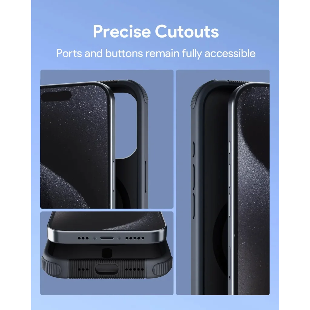 Aukey Urban Guard Elite Magnetic Hard-Shell iPhone 15 Pro
