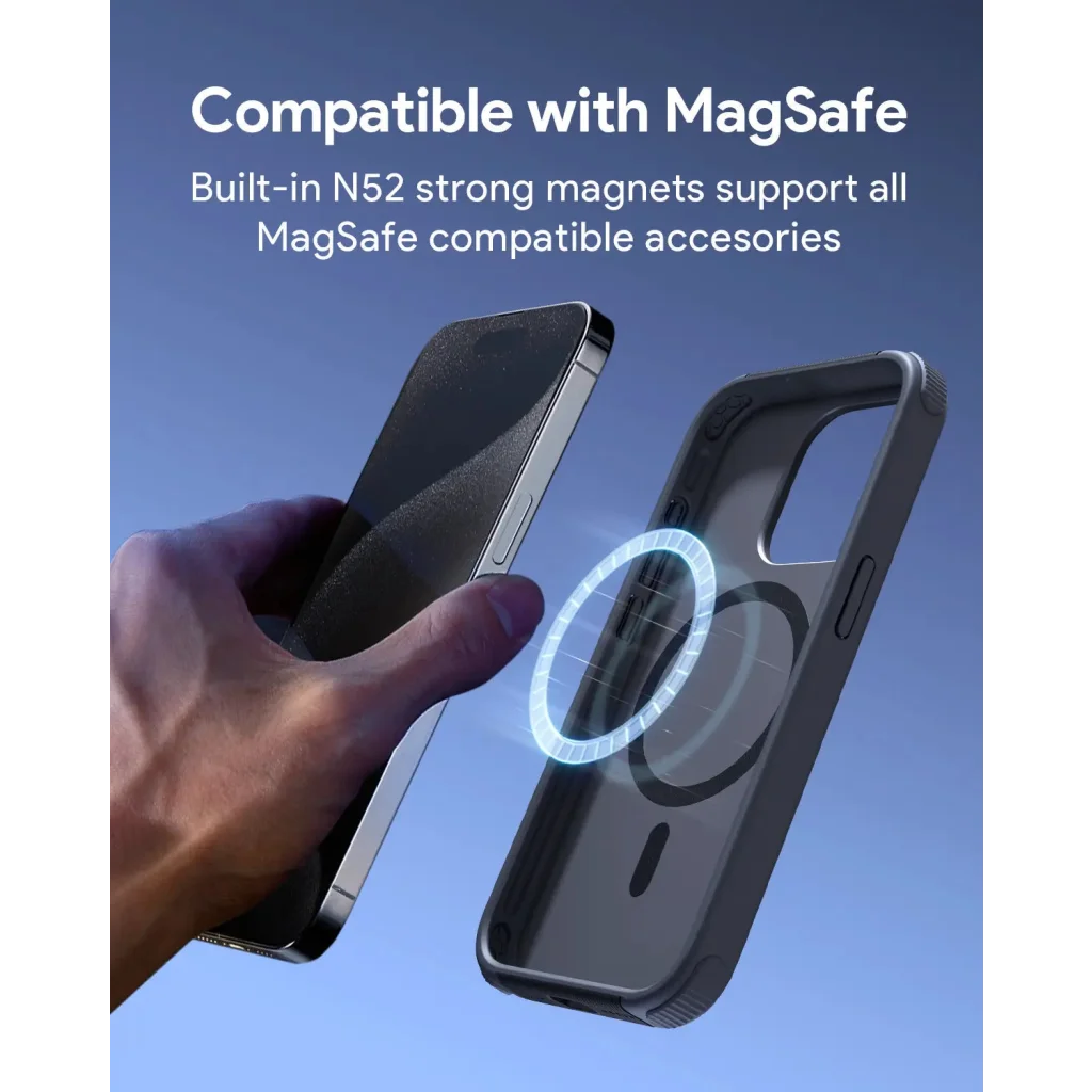 Aukey Urban Guard Elite Magnetic Hard-Shell iPhone 15 Pro