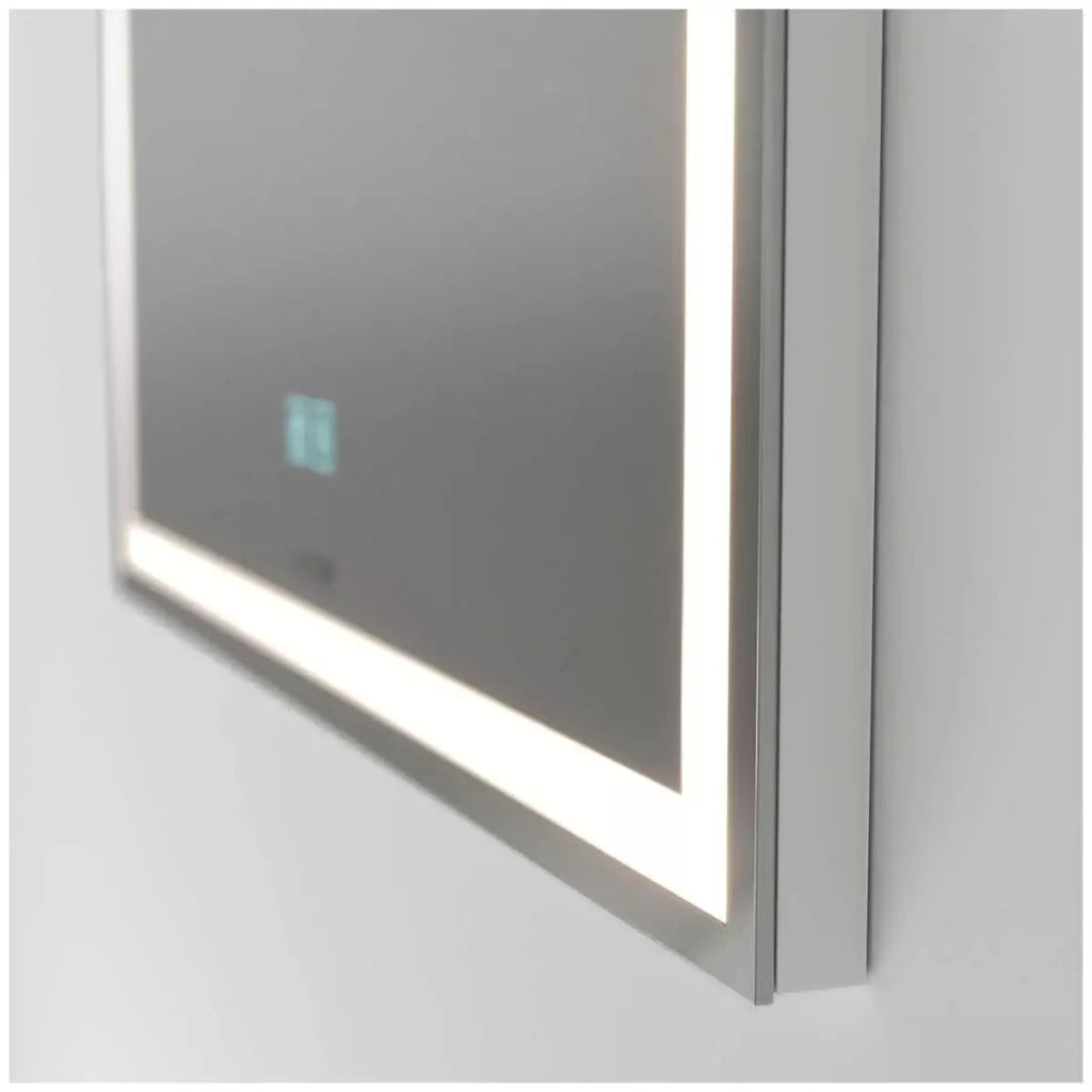 Aurea integrated led plug in wall mirror - Auto Accessories