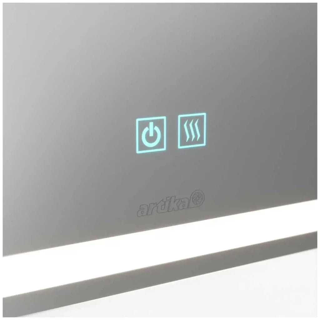 Aurea integrated led plug in wall mirror - Auto Accessories