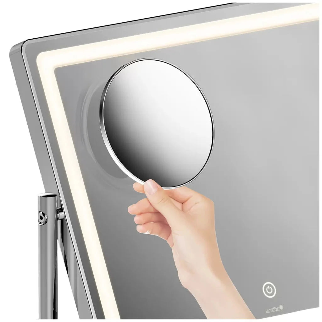 Aurea mini led cosmetic mirror - Health & Beauty > Makeup >