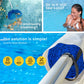 AURELAQUA Pool Cover Roller and 10x5m Solar Blanket 500