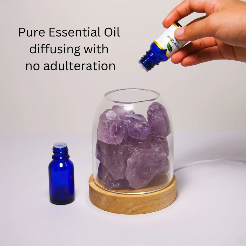Aurora Crystal Diffuser Amethyst appliances 826