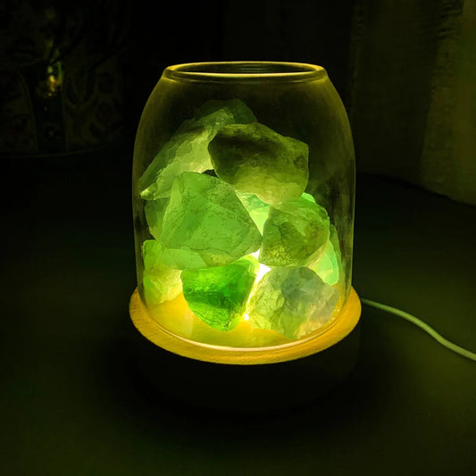 Aurora Crystal Diffuser Green Calcite appliances