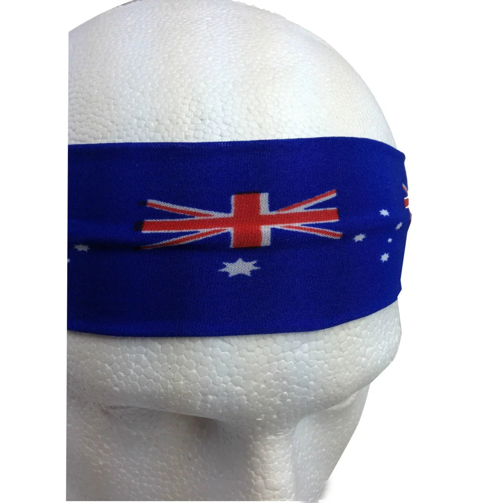 Australia Flag Headband Tennis Cricket Australia Day Aussie