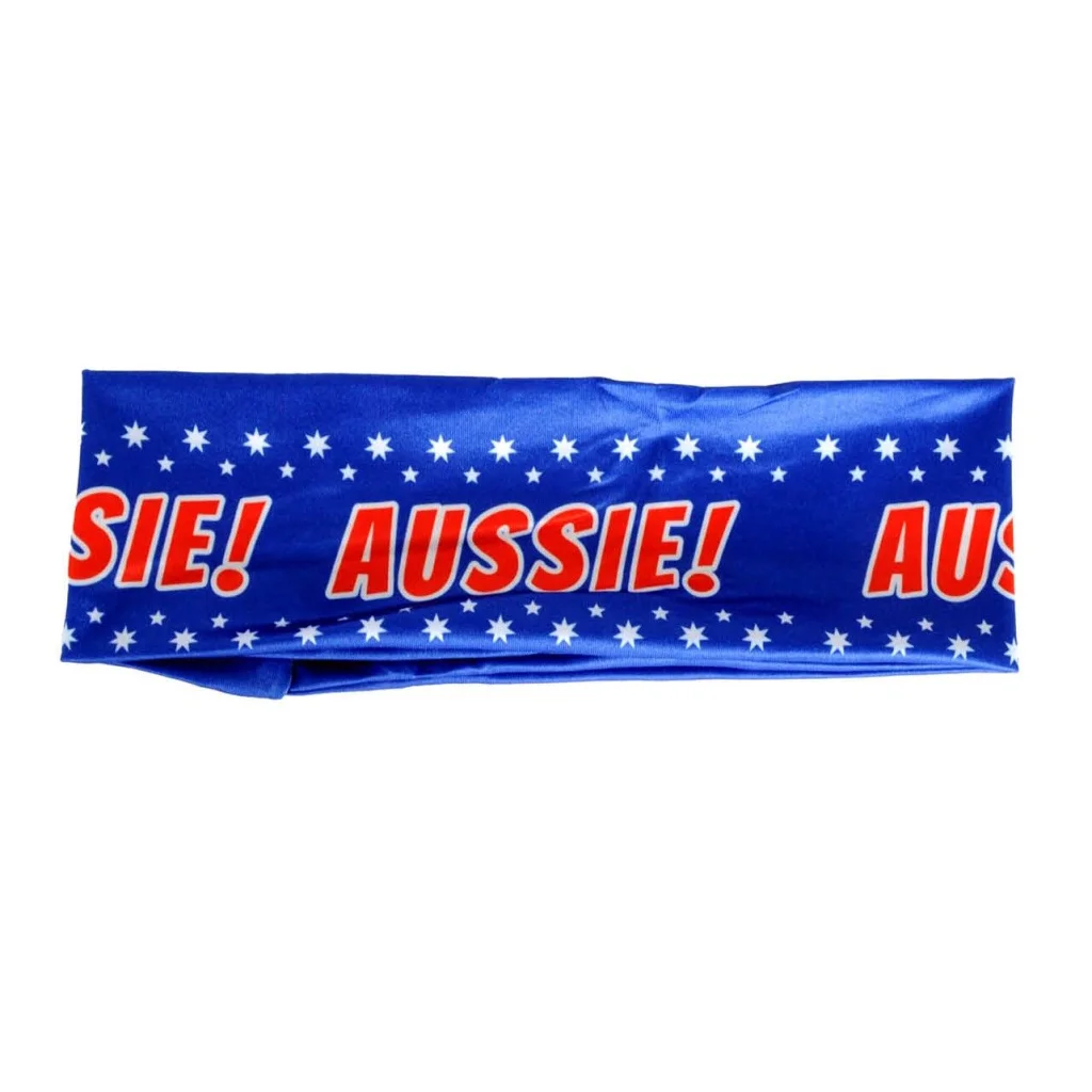 Australia Flag Headband Tennis Cricket Australia Day Aussie