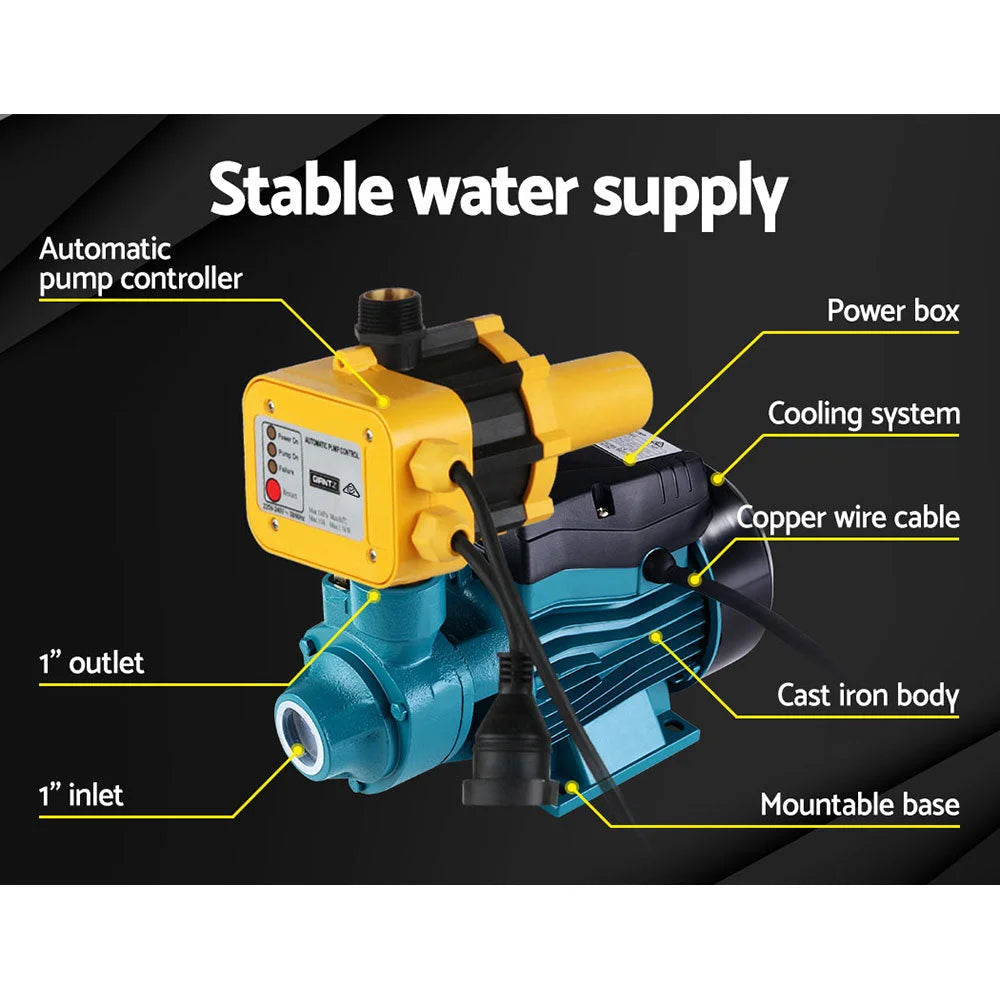 Auto Peripheral Water Pump Clean Garden Farm Rain Tank