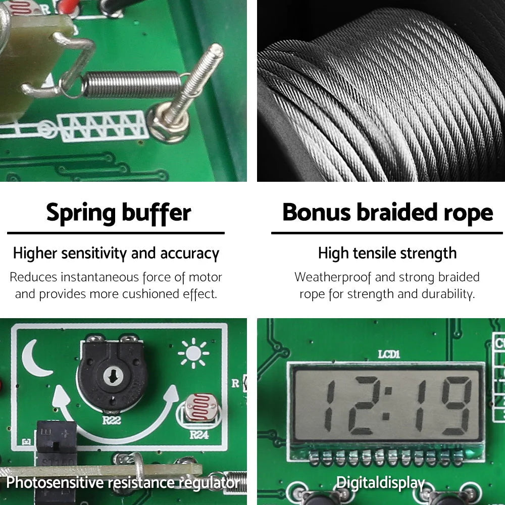 Automatic Chicken Coop Door Opener Cage Closer - Farm