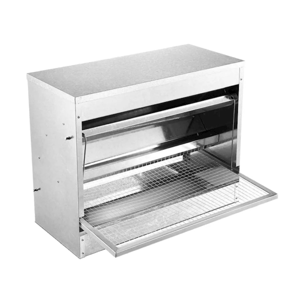 Automatic Chicken Feeder 10kg Chook Poultry Auto Treadle