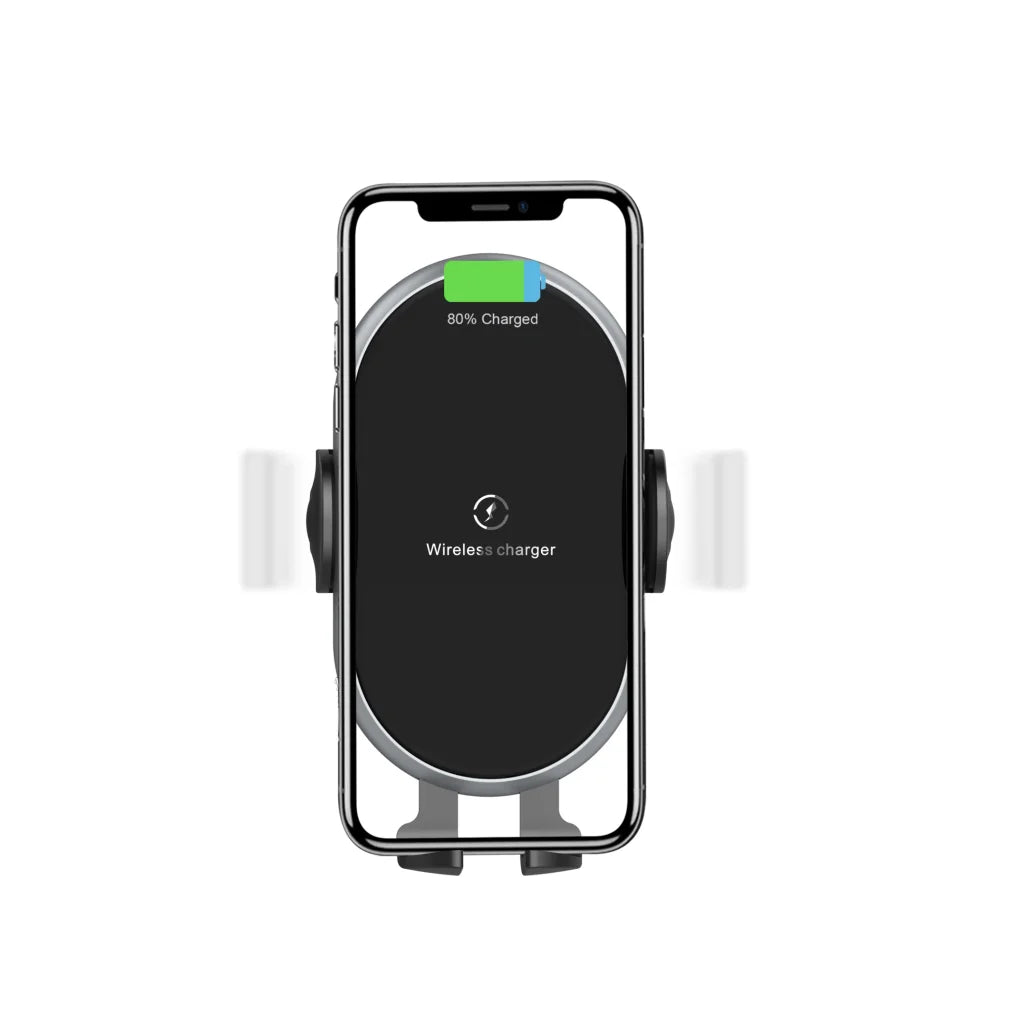 Automatic Clamping Wireless Car Charger with Backlight C366