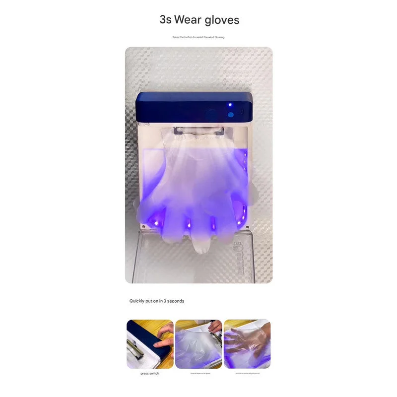 Automatic Disposable Glove Dispenser Machine with UV