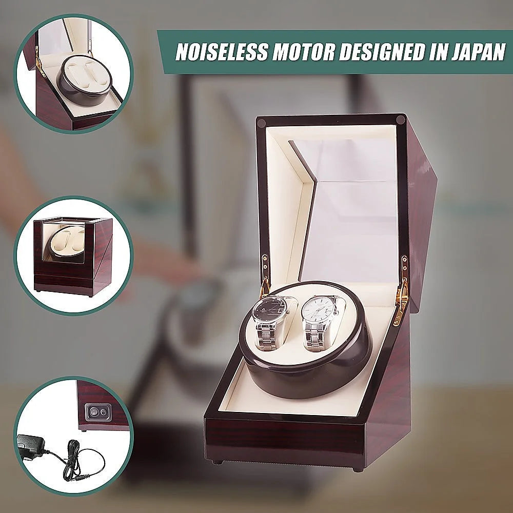 Automatic dual watch with useful parts and product scale