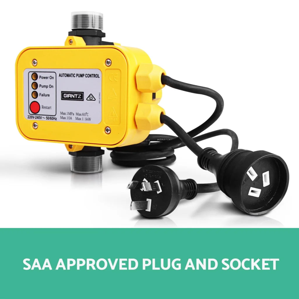 Automatic Electronic Water Pump Controller - Yellow - Pumps