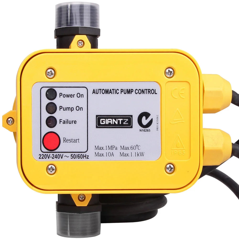 Automatic Electronic Water Pump Controller - Yellow - Pumps