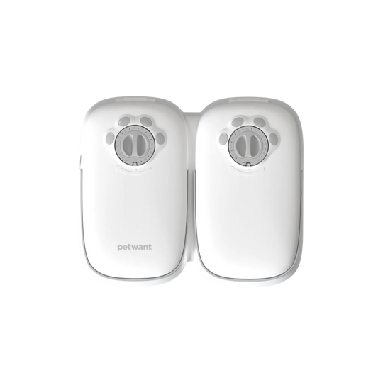 Automatic Pet Feeder 2 Meal Timer for Dogs Puppies Cats