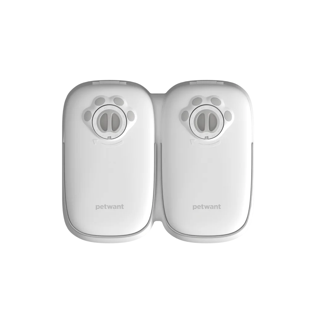 Automatic Pet Feeder 2 Meal Timer for Dogs Puppies Cats