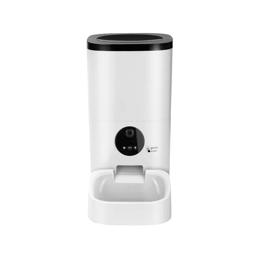 Automatic Pet Feeder 6L WiFi Camera Dog Cat Smart