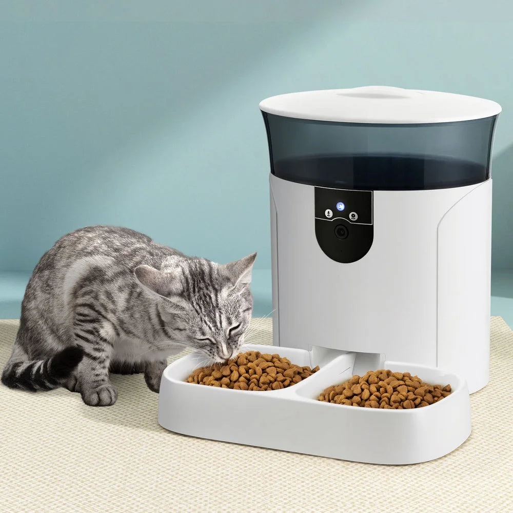 Automatic Pet Feeder Smart WiFi Dog Cat Food Dispenser