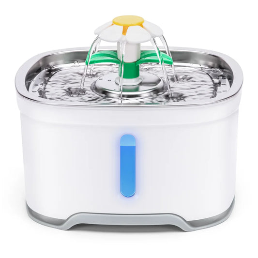 Automatic Pet Water Fountain 2.5L Dog Cat Water Feeder Bowl