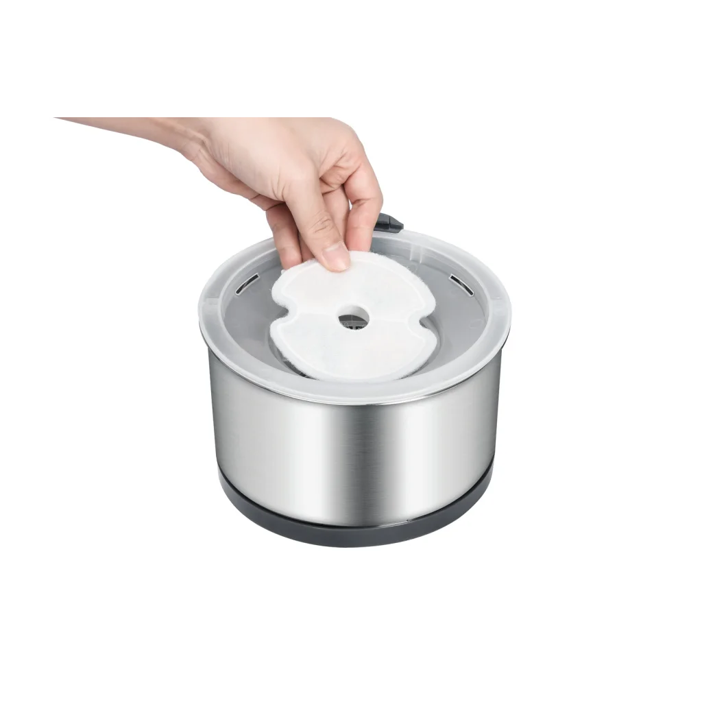 Automatic Pet Water Fountain Dog Cat Stainless Steel Feeder