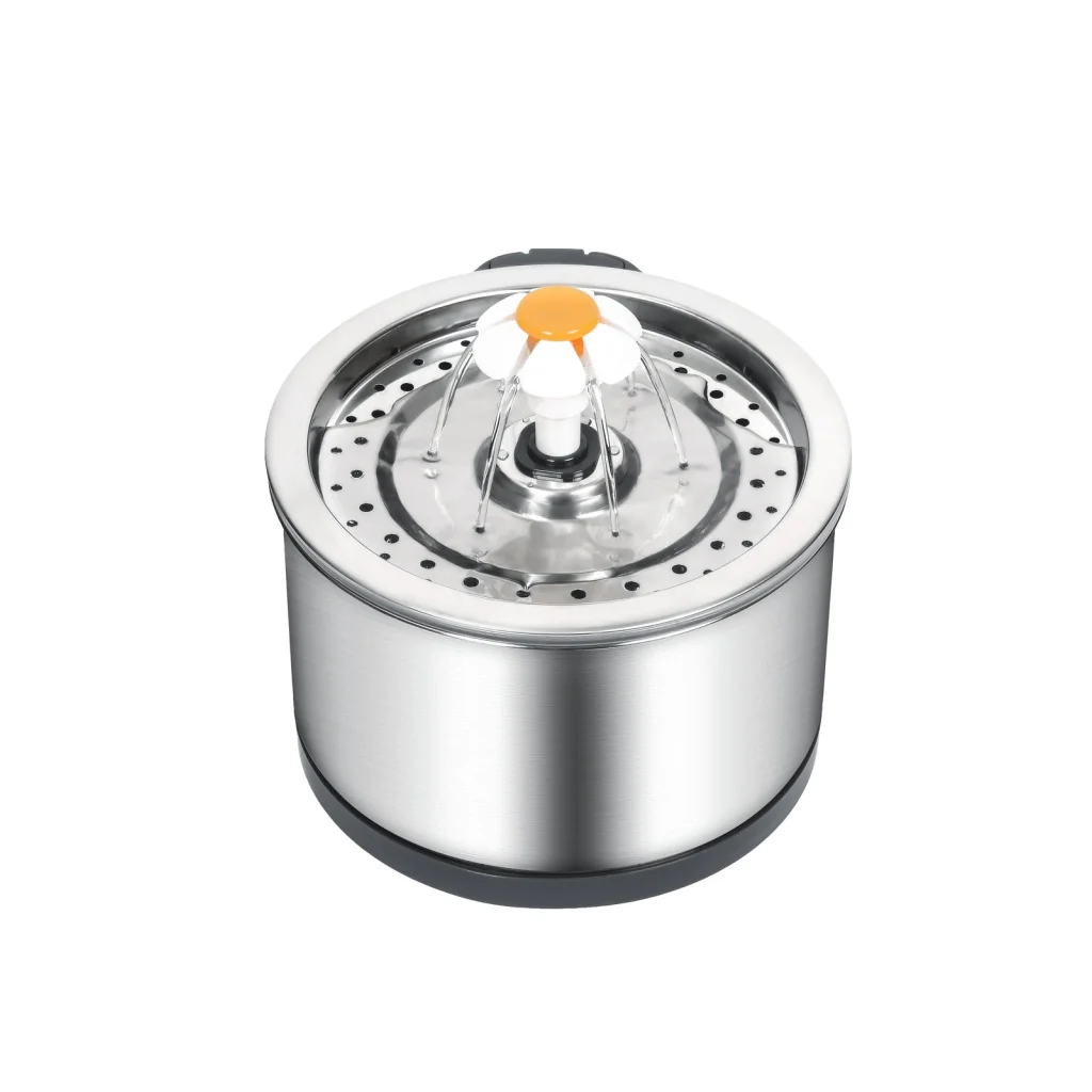 Automatic Pet Water Fountain Dog Cat Stainless Steel Feeder