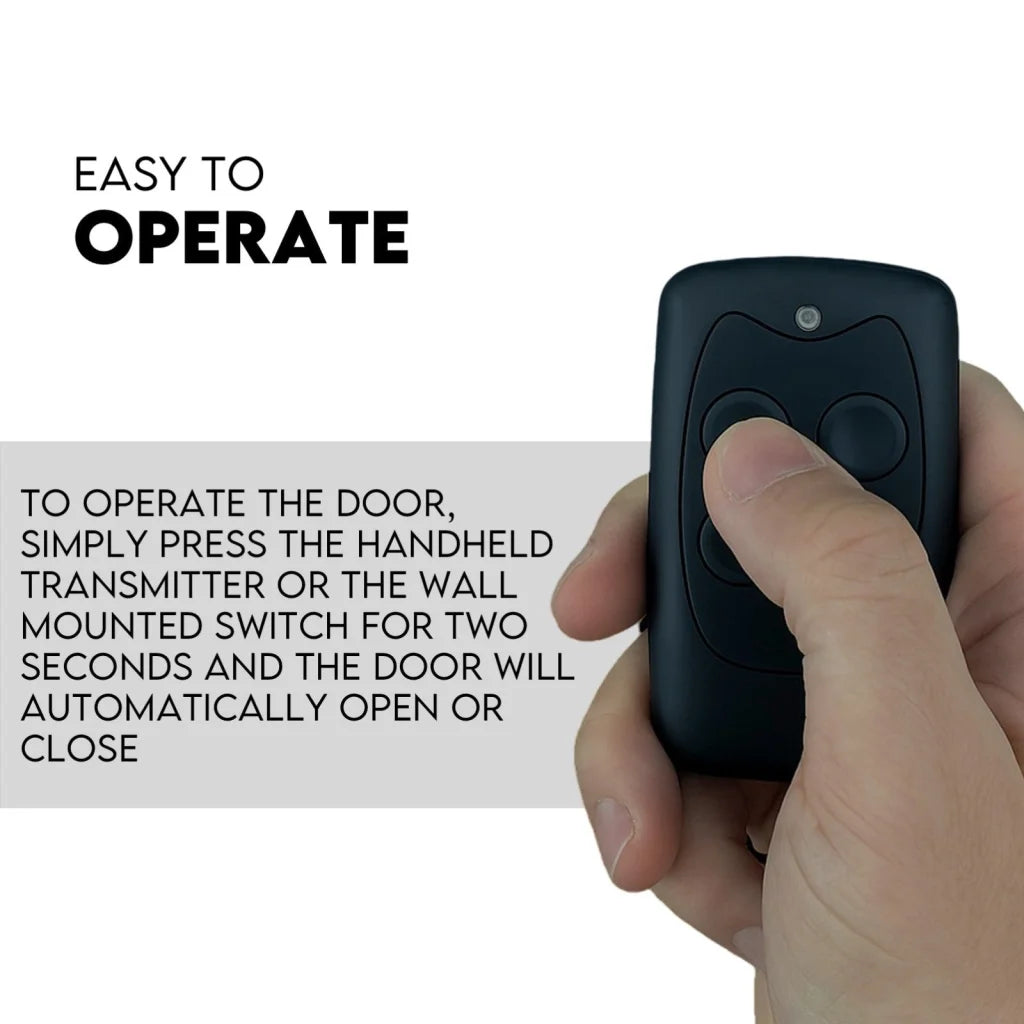 Automatic Roller Door Opener Garage Powerful 1200N Motor