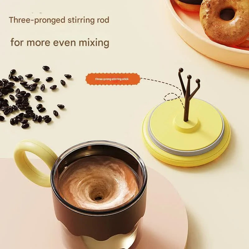 Automatic Self-Stirring Coffee Mug - 400ml 5000RPM USB-C
