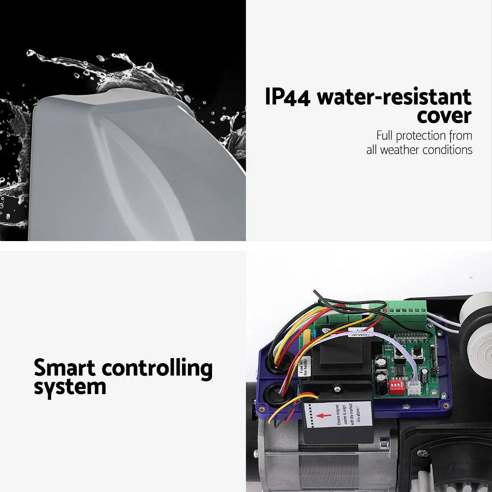 Automatic Sliding Gate Opener Lockm Kit 4M 800KG - Home &