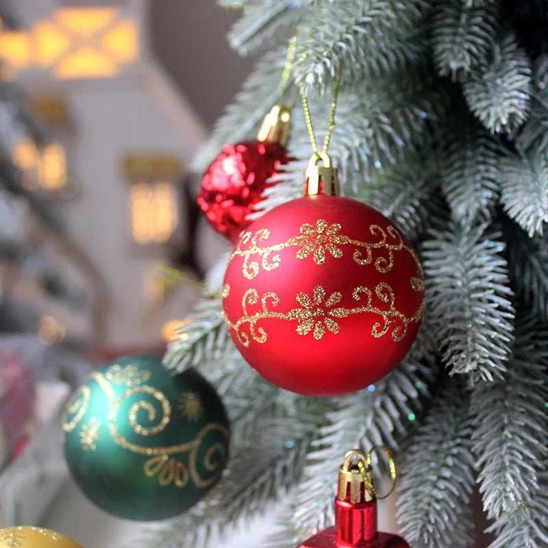 Automobile Model 72-Piece Christmas Bauble Set