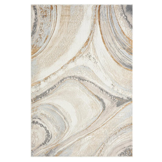 Avani Marble Rug - Sand - 160x230 cm - Home & Garden > Rugs