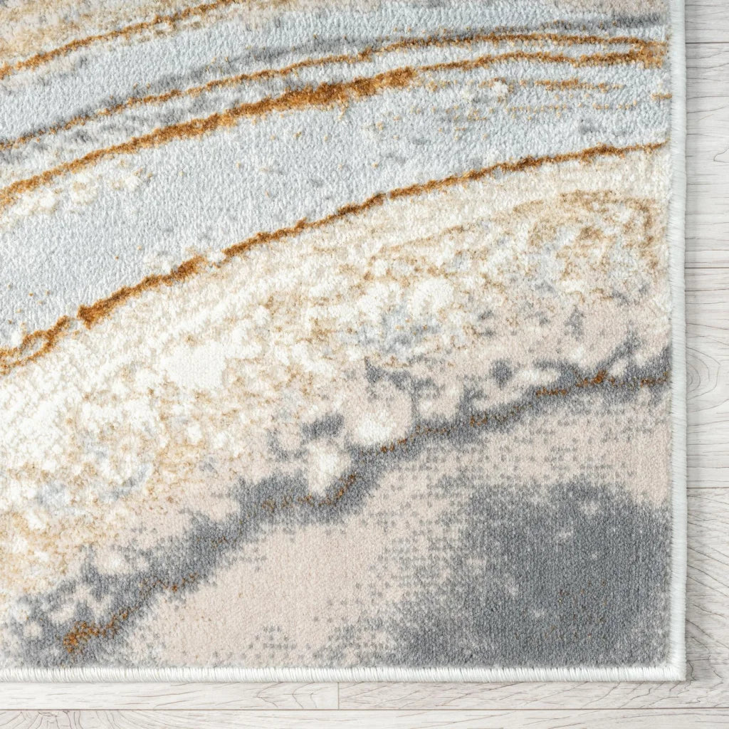 Avani Marble Rug - Sand - 160x230 cm - Home & Garden > Rugs