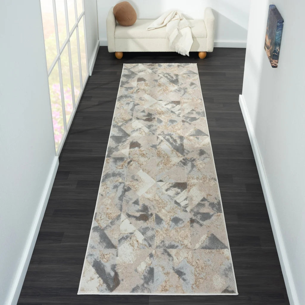 Avani Marble Rug - Slate - 240x330 - Home & Garden