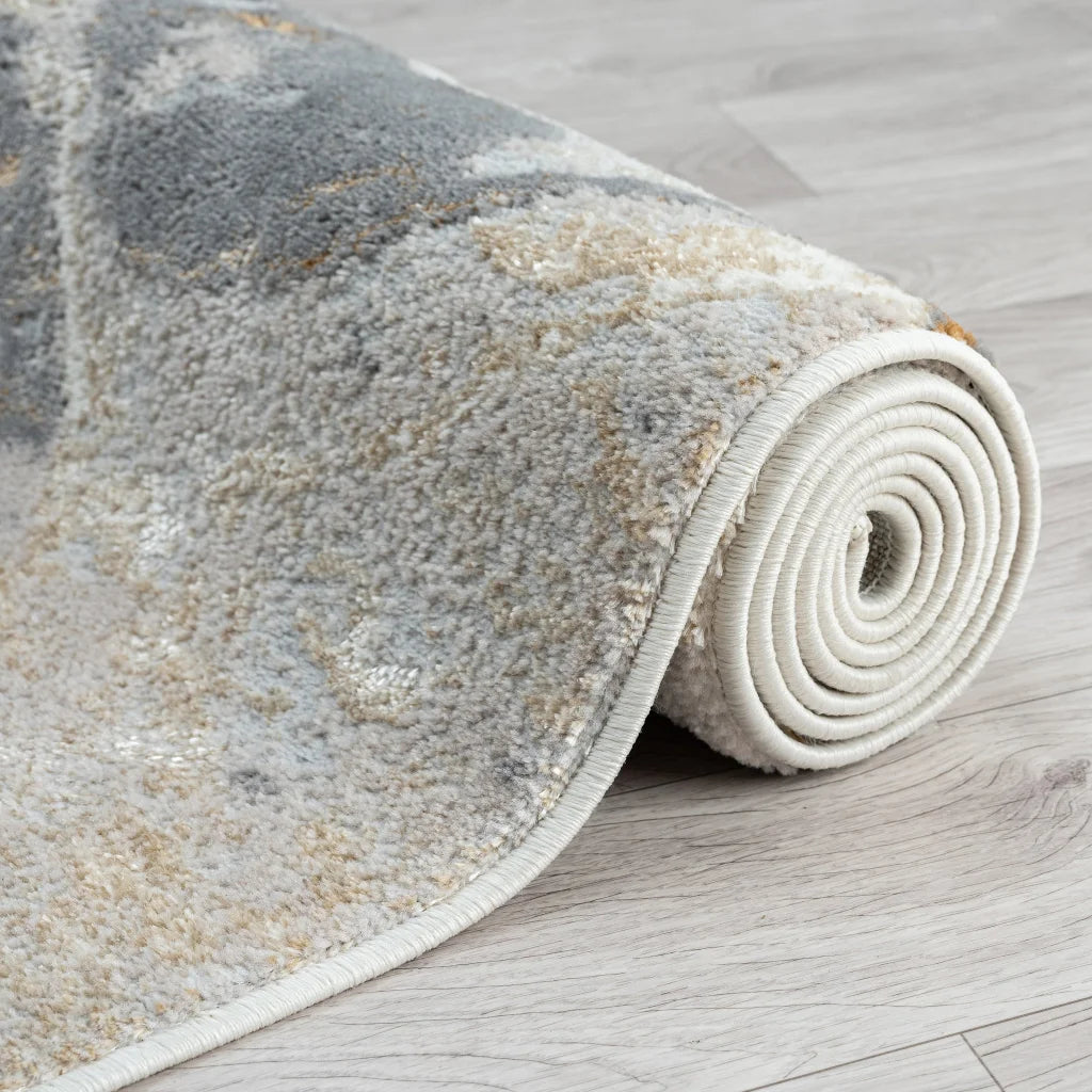 Avani Marble Rug - Slate - 240x330 - Home & Garden