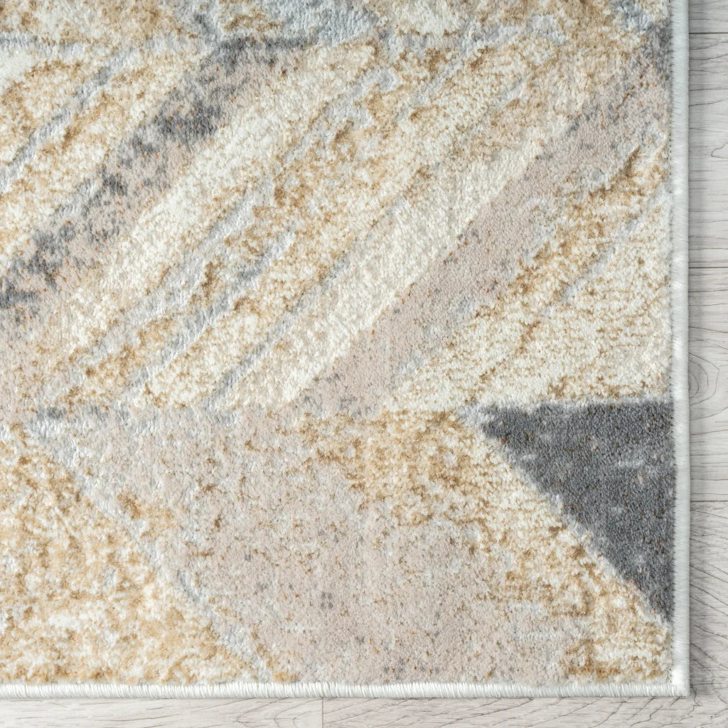 Avani Marble Rug - Stone - 80x300 - Home & Garden